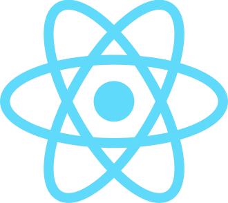 Logo de React - Framework frontend ultrarrápido